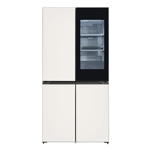[LG전자] 오브제컬렉션 4도어 노크온 냉장고 베이지 613L M622GBB352